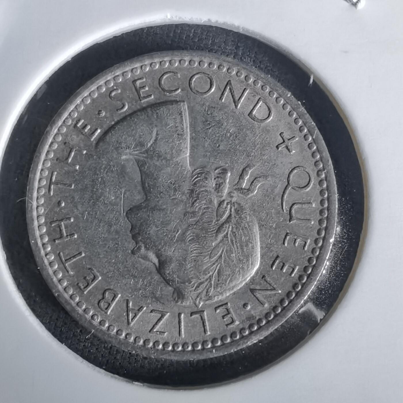 沼泽如烟--第1020场 新西兰1964年6便士