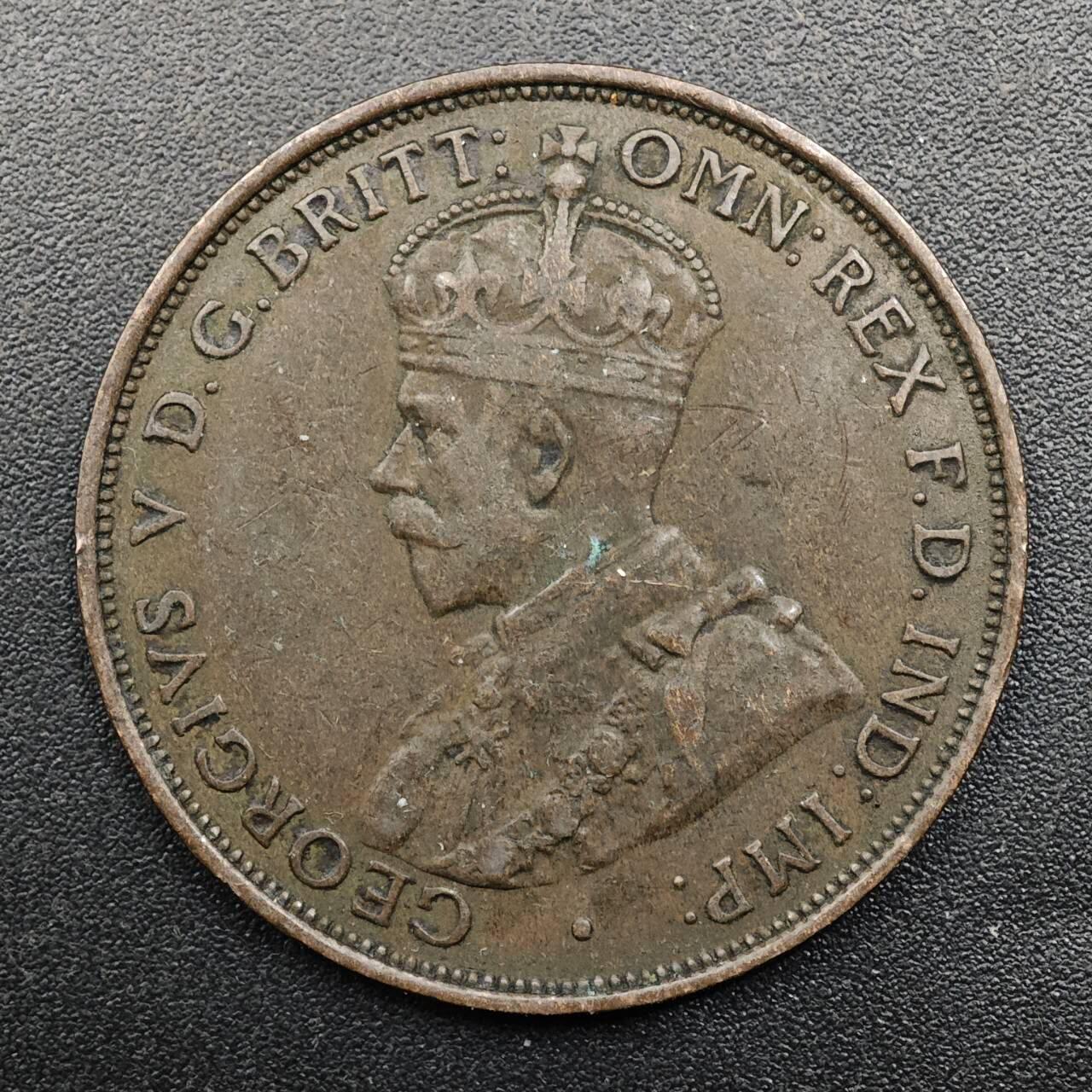 【淘币小摊】实时拍第八百八十拍   散币场    每周一统一发货 泽西岛1926年乔治五世1/12先令铜币