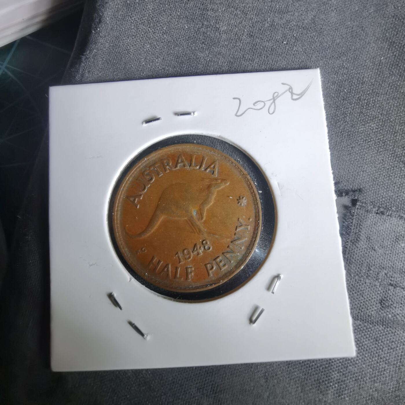 沼泽如烟--第1020场 澳大利亚1948年半便士