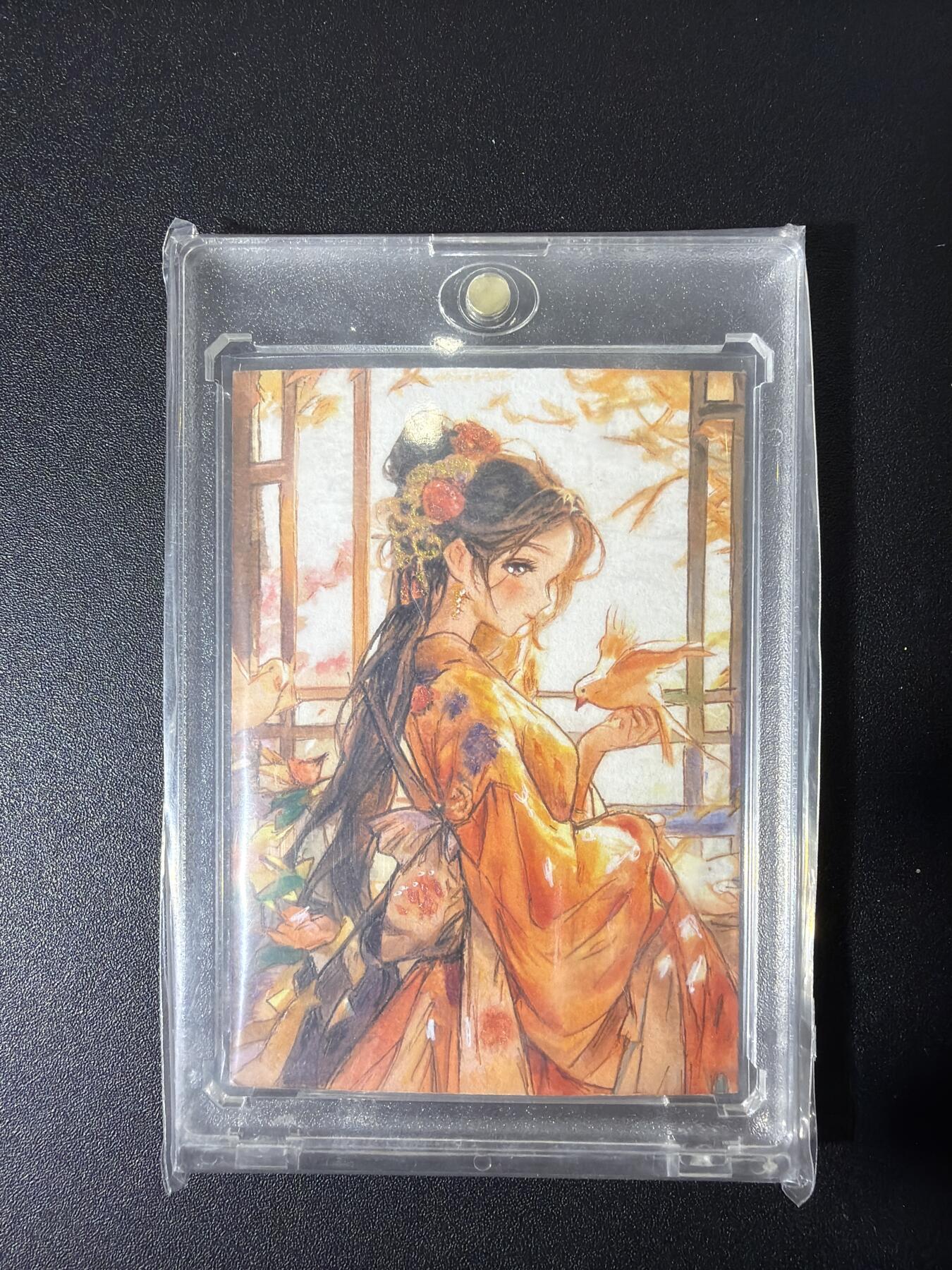 NO.27 好又多金牌大场，每周一站式配齐，方便凑单！（周6晚9点截拍，卖家送拍0抽成！） 【1/1手绘卡】天泽工作室 画师小方 和风少女