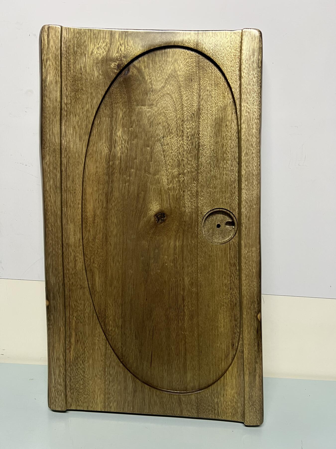 零元拍：金丝楠茶盘 金光闪闪。尺寸约：42.7/25/3CM