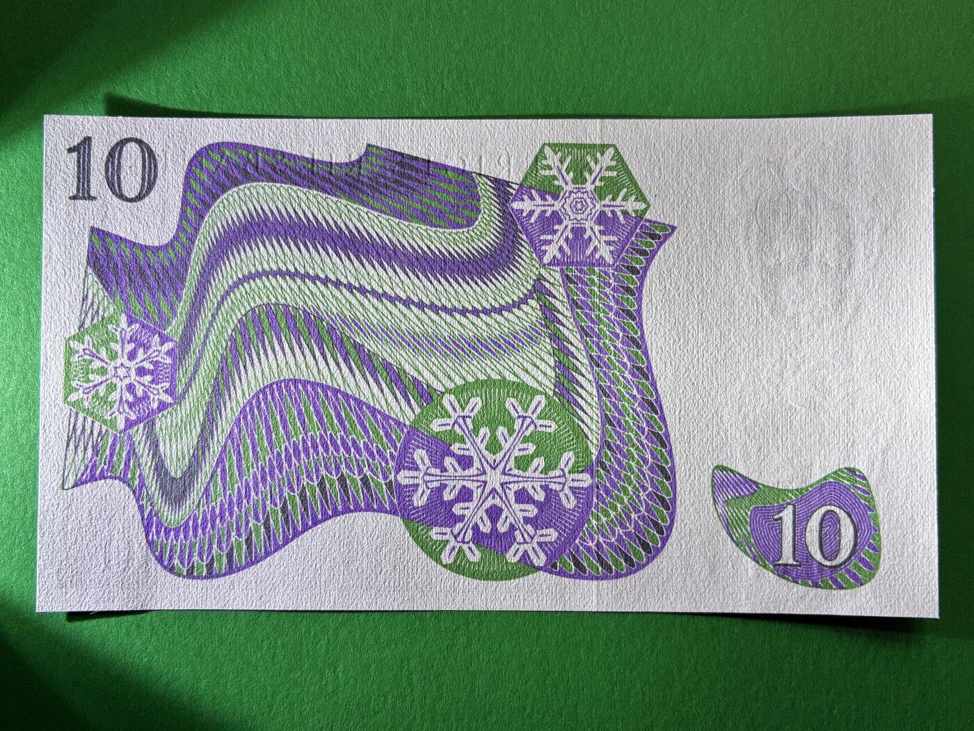 咖啡豆•收藏 2026年Mar_19th世界各国纸币拍卖 瑞典 1987年 10克朗 全新UNC 外国 欧洲纸币