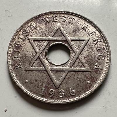 🌹外币初藏🌹🐯2026年第28场   每周二四六晚8️⃣点 接代拍 - 英属西非1936年爱八 一便士