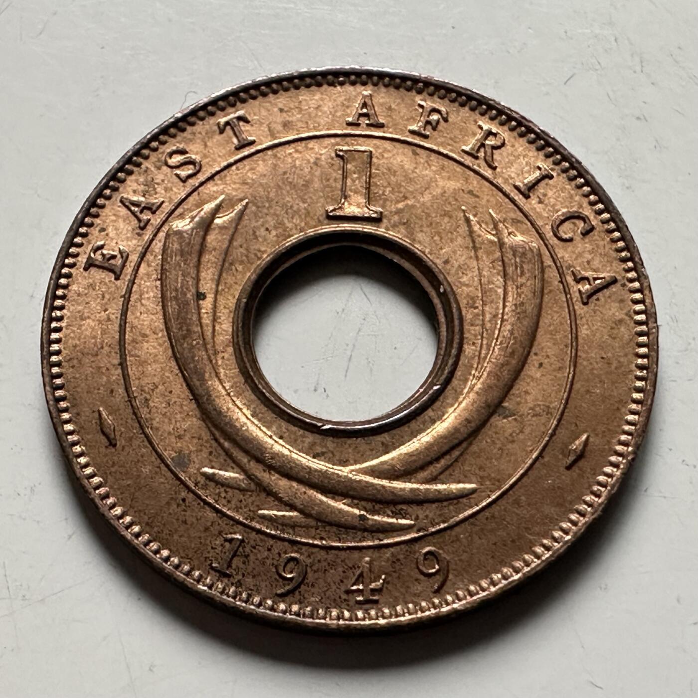 🌹外币初藏🌹🐯2026年第28场   每周二四六晚8️⃣点 接代拍 英属东非1949年一分