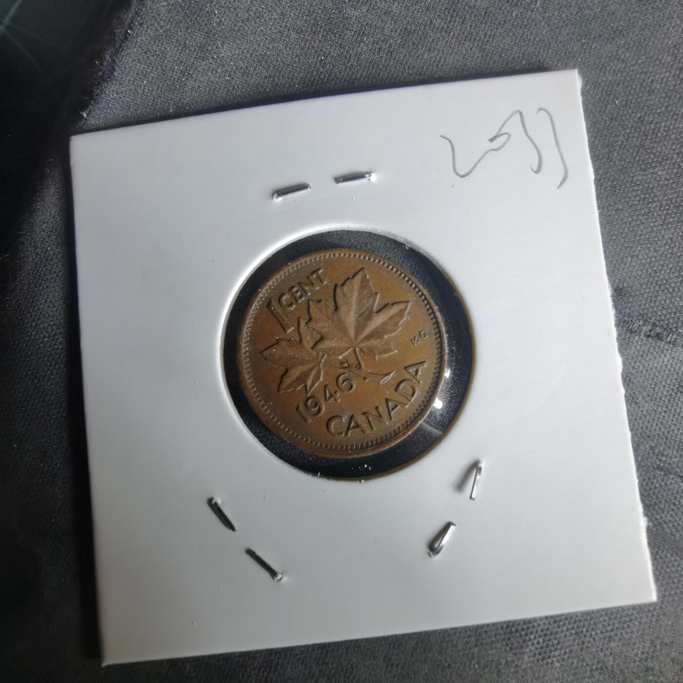 沼泽如烟--第1020场 加拿大1946年一分