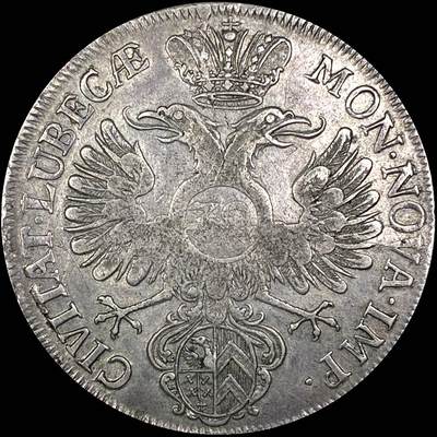 【雨安】【直播拍卖】【第0127期-裸币套币】2026-03-13 周五 19:30 (金价1140, 银价21.50) - [裸币德国] Germany 德国 德意志 Lubeck吕贝克 32先令 1748年