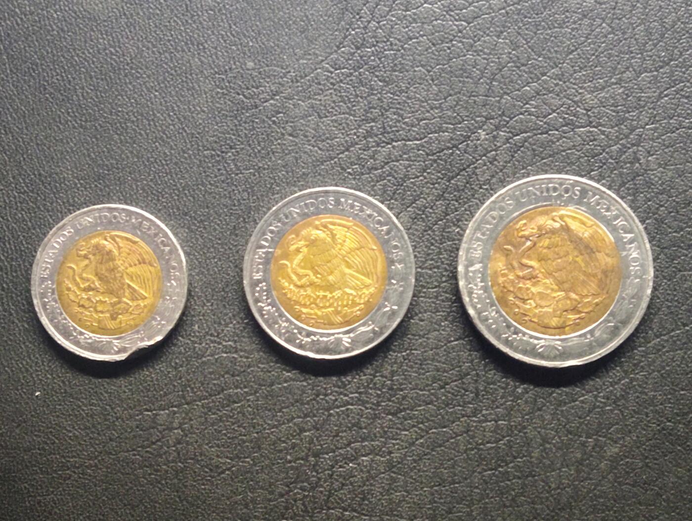 荟藏特别场次第七期——“社长的钢镚堆” 墨西哥比索套币三个 1+2+5比索