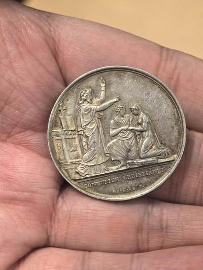 欧洲银章铜章、银币 - 欧洲结婚章15.7克