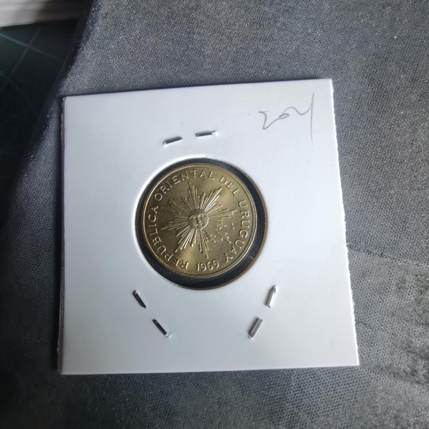 沼泽如烟--第1020场 乌拉圭1969年5比索