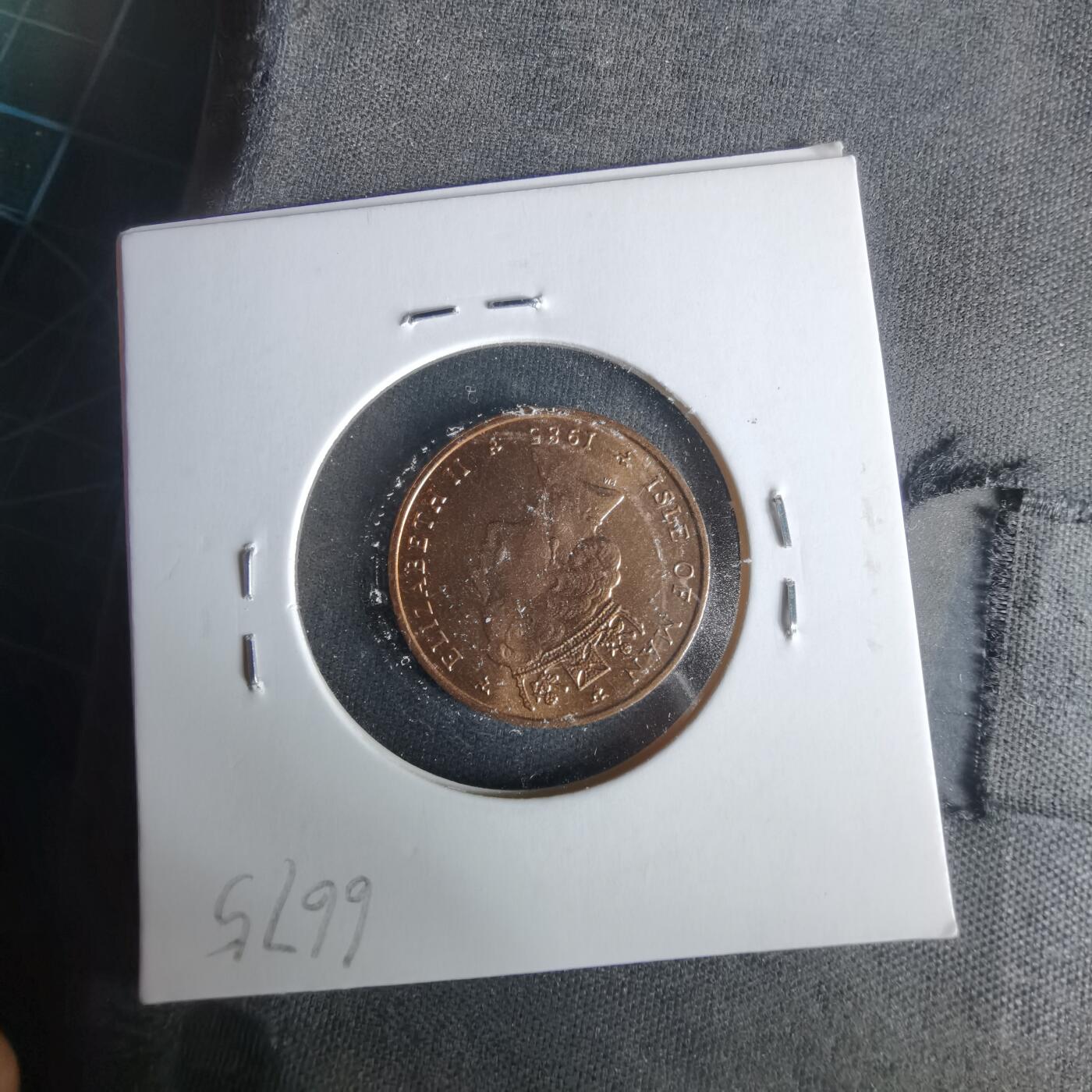 沼泽如烟--第1021场 马恩1985年1便士