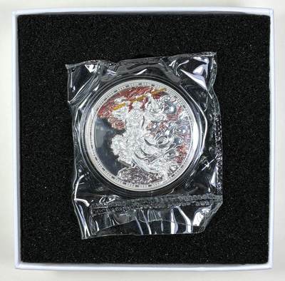 【雨安】【直播拍卖】【第0127期-裸币套币】2026-03-13 周五 19:30 (金价1140, 银价21.50) - [现代装帧] Cameroun 喀麦隆 1000法郎 2024年 孙悟空齐天大圣