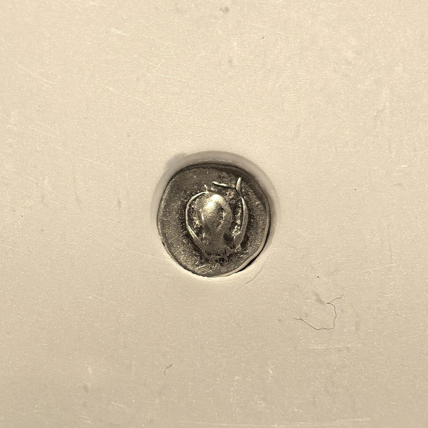 博洋堂世界钱币拍卖第164期（全场包邮） NGC XF45 柬埔寨1847年莲花种子图案1PE银币，少见品种