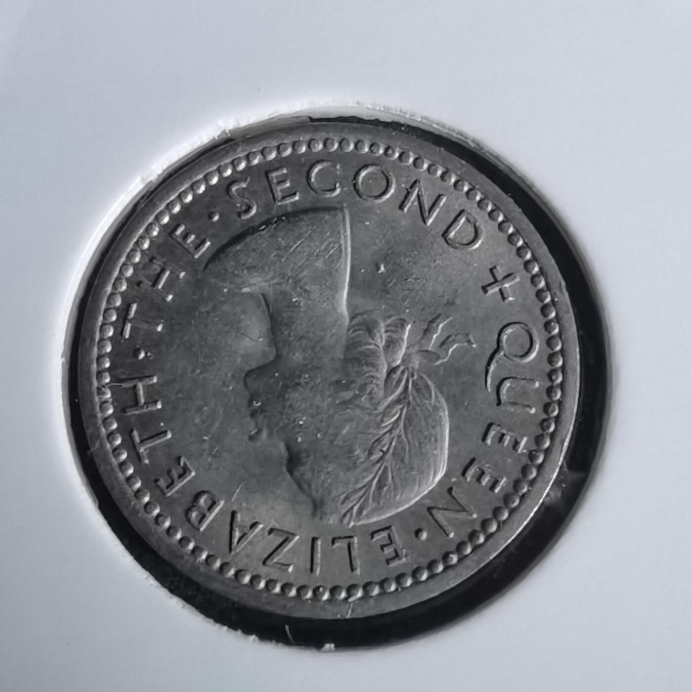 沼泽如烟--第1020场 新西兰1955年3便士