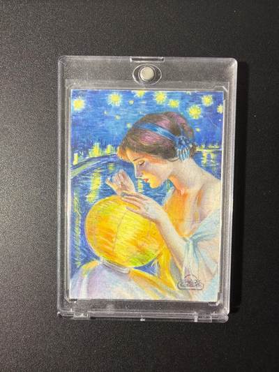 NO.27 好又多金牌大场，每周一站式配齐，方便凑单！（周6晚9点截拍，卖家送拍0抽成！） - 【1/1手绘卡】云绘斋 画师零捌妖叁 月夜河灯