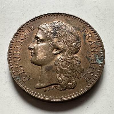 🌹外币初藏🌹🐯2026年第28场   每周二四六晚8️⃣点 接代拍 - 法国1878年巴黎世博会普选权玛丽安娜铜章 30.3mm 15.7g