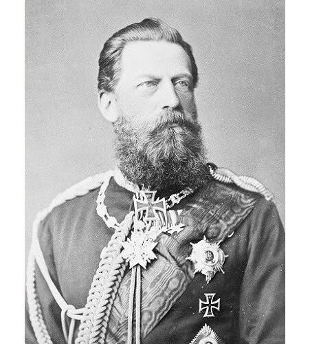 德国普鲁士1888年 腓特烈三世高浮雕精制大铜章 40MM