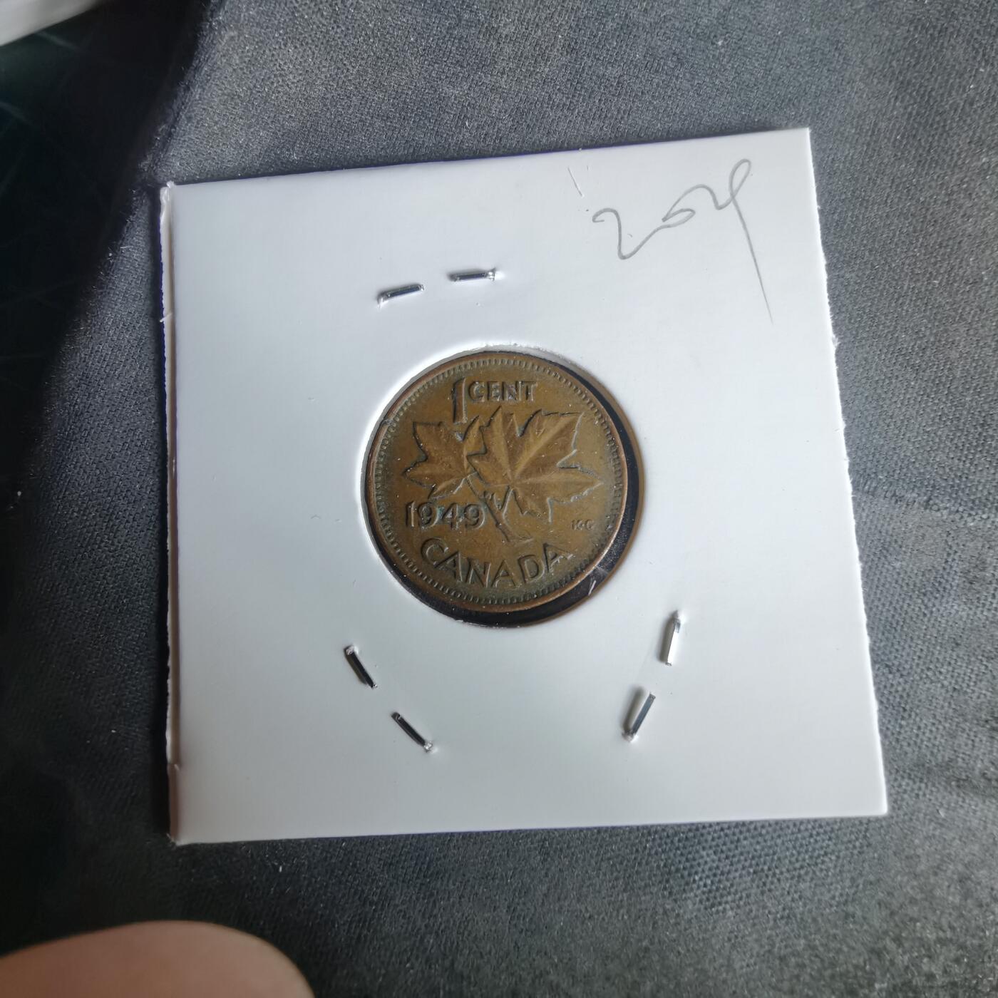 沼泽如烟--第1020场 加拿大1949年一分