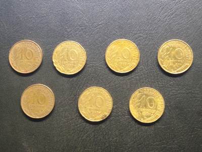 荟藏特别场次第七期——“社长的钢镚堆” - 法国10分批量七个