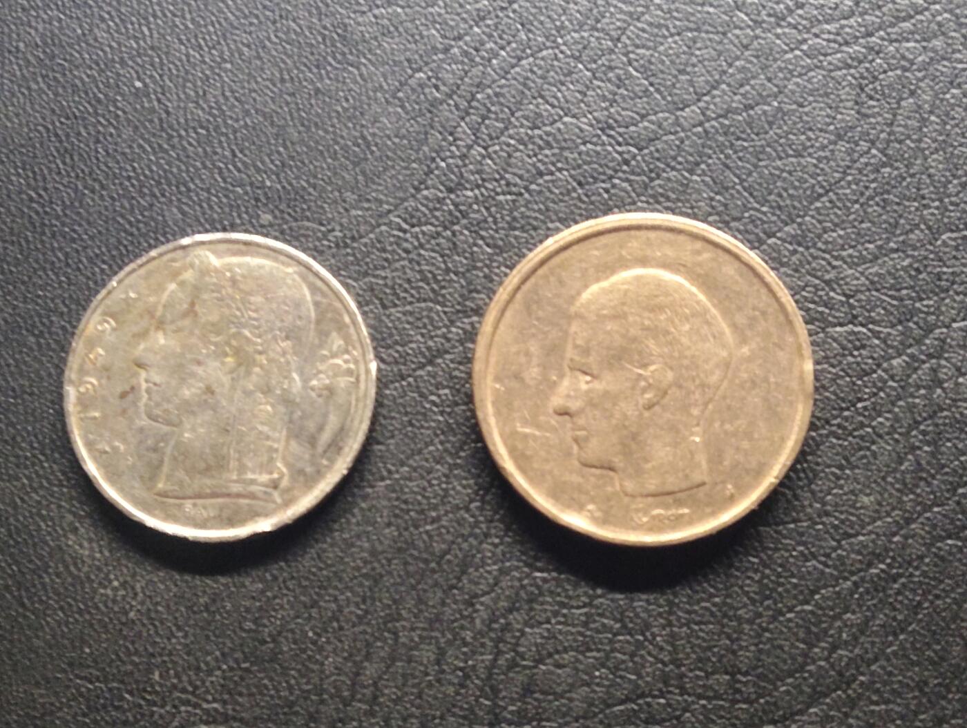 荟藏特别场次第七期——“社长的钢镚堆” 比利时硬币批量两个