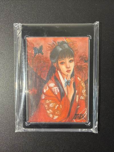 NO.27 好又多金牌大场，每周一站式配齐，方便凑单！（周6晚9点截拍，卖家送拍0抽成！） - 【1/1手绘卡】落兵 画师浅月 百鬼夜行