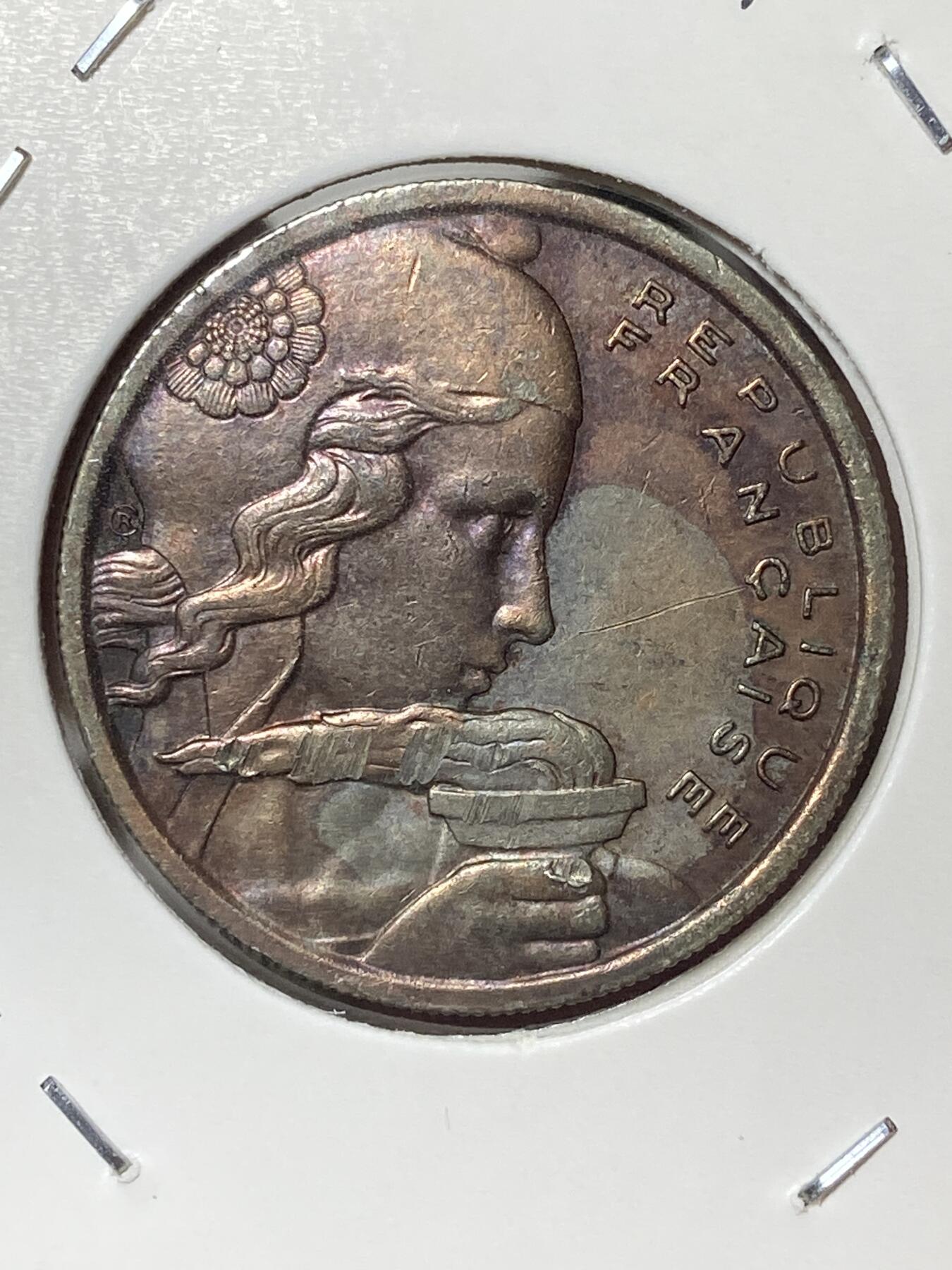 2026年第三十五场(总第二百零四场）外国精品纸夹币场(免佣金) 少见年份–法兰西第四共和国1958年100法郎(关门年，wing–飞翼标版)