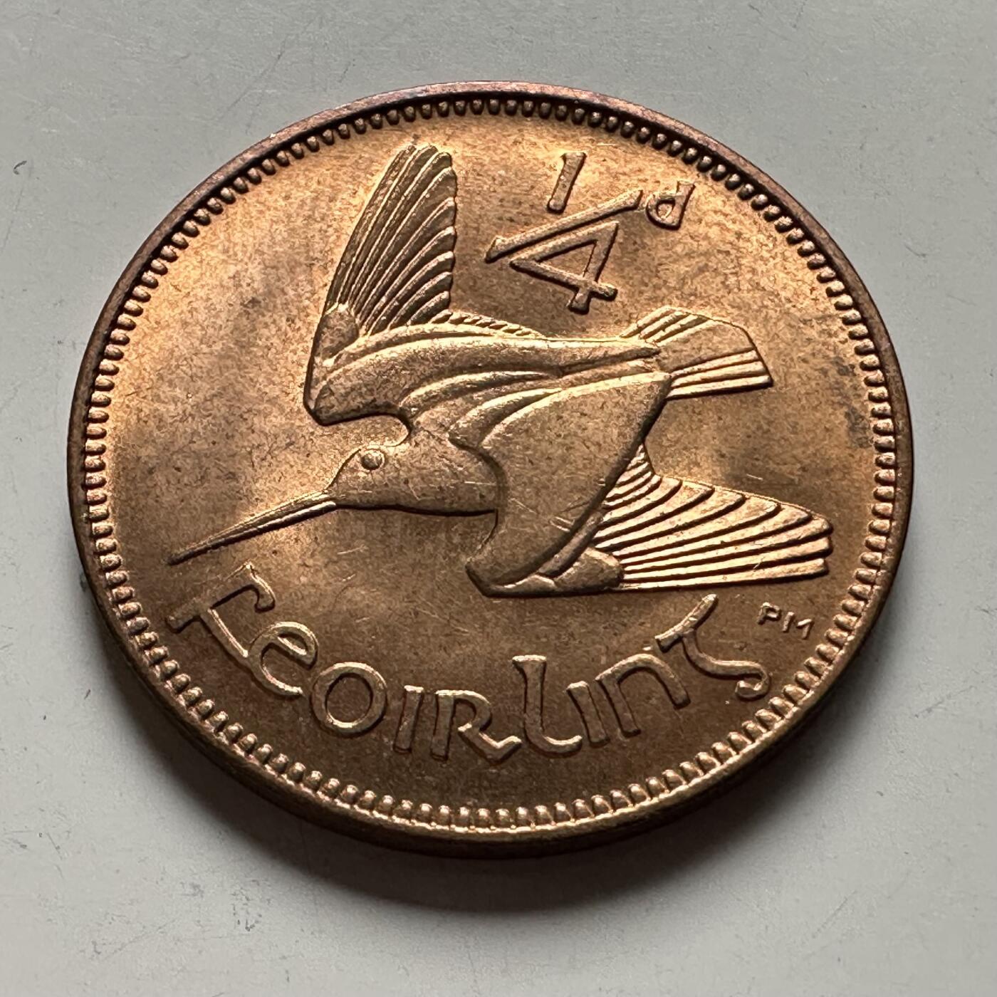 🌹外币初藏🌹🐯2026年第28场   每周二四六晚8️⃣点 接代拍 爱尔兰1959年1/4便士