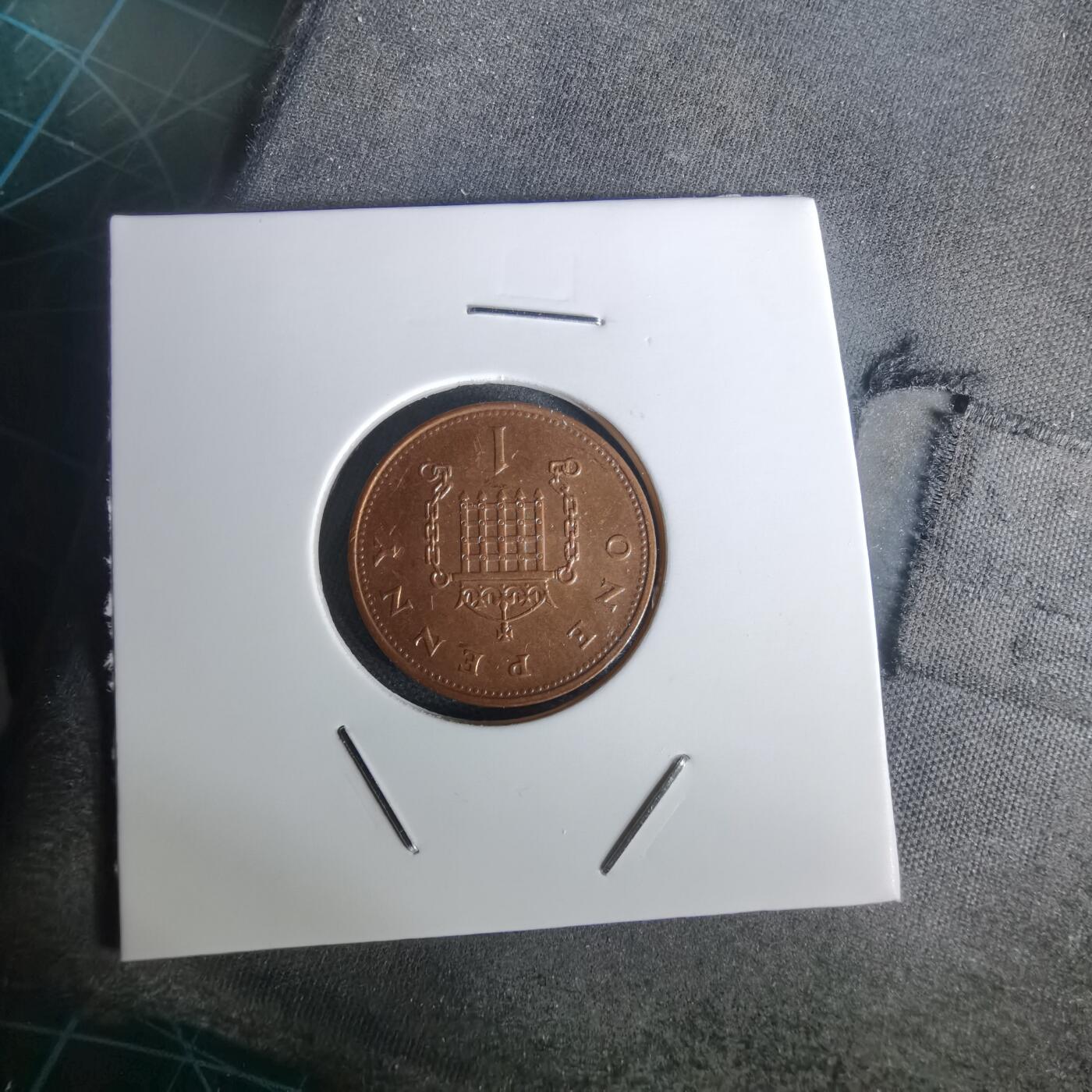 沼泽如烟--第1020场 英国1992年1便士