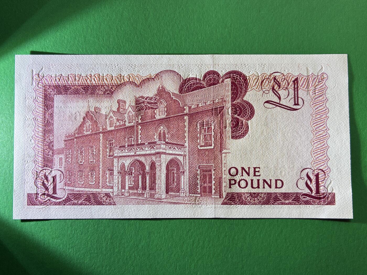 咖啡豆•收藏 2026年Mar_19th世界各国纸币拍卖 直布罗陀 1986年 1镑 全新UNC 外国纸币 女王钞