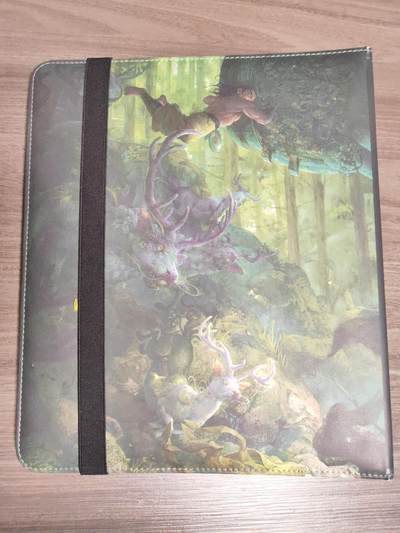 阳大大卡牌拍卖第104期（持续收拍品，周五晚上九点截拍，进群福利早知道） 【官方卡册】徐子晖系列原画 九宫绑带收藏卡册