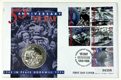 【雨安】【直播拍卖】【第0127期-裸币套币】2026-03-13 周五 19:30 (金价1140, 银价21.50) - [现代装帧] Guernsey 根西 2镑 1995年 独立