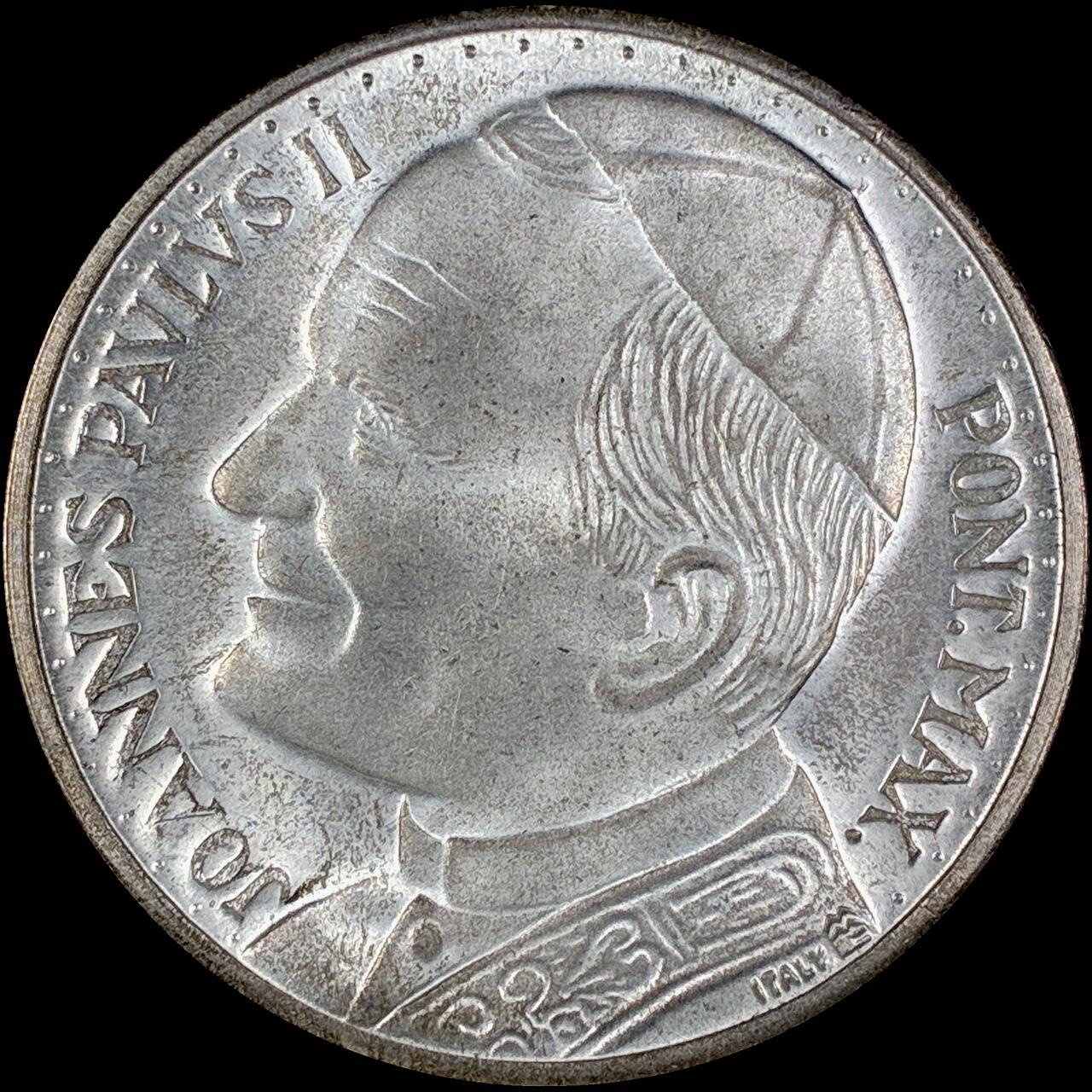 【雨安】【直播拍卖】【第0127期-裸币套币】2026-03-13 周五 19:30 (金价1140, 银价21.50) [徽章奖章] Vatican [章] 梵蒂冈 若望保祿二世