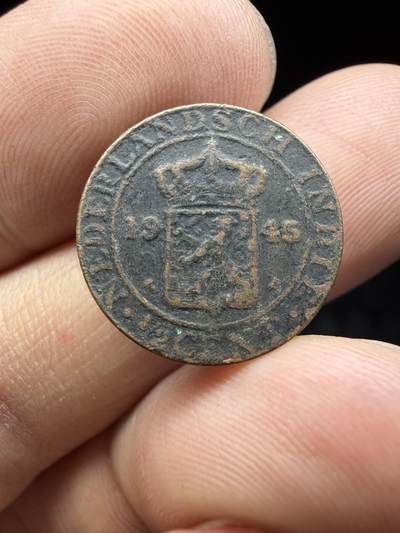 2026年集古藏今外币拍卖第三期-第3场—（总第313拍），可以寄存60天，满160元包邮。 - 1945年荷属东印度0.5分