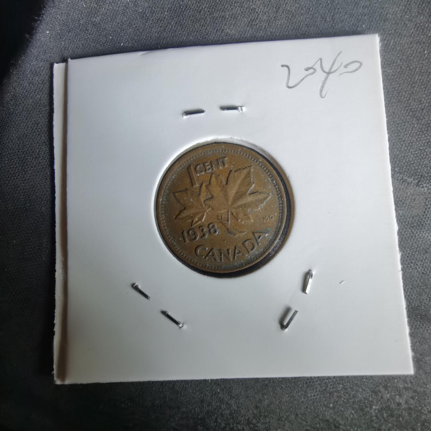 沼泽如烟--第1020场 加拿大1938年一分