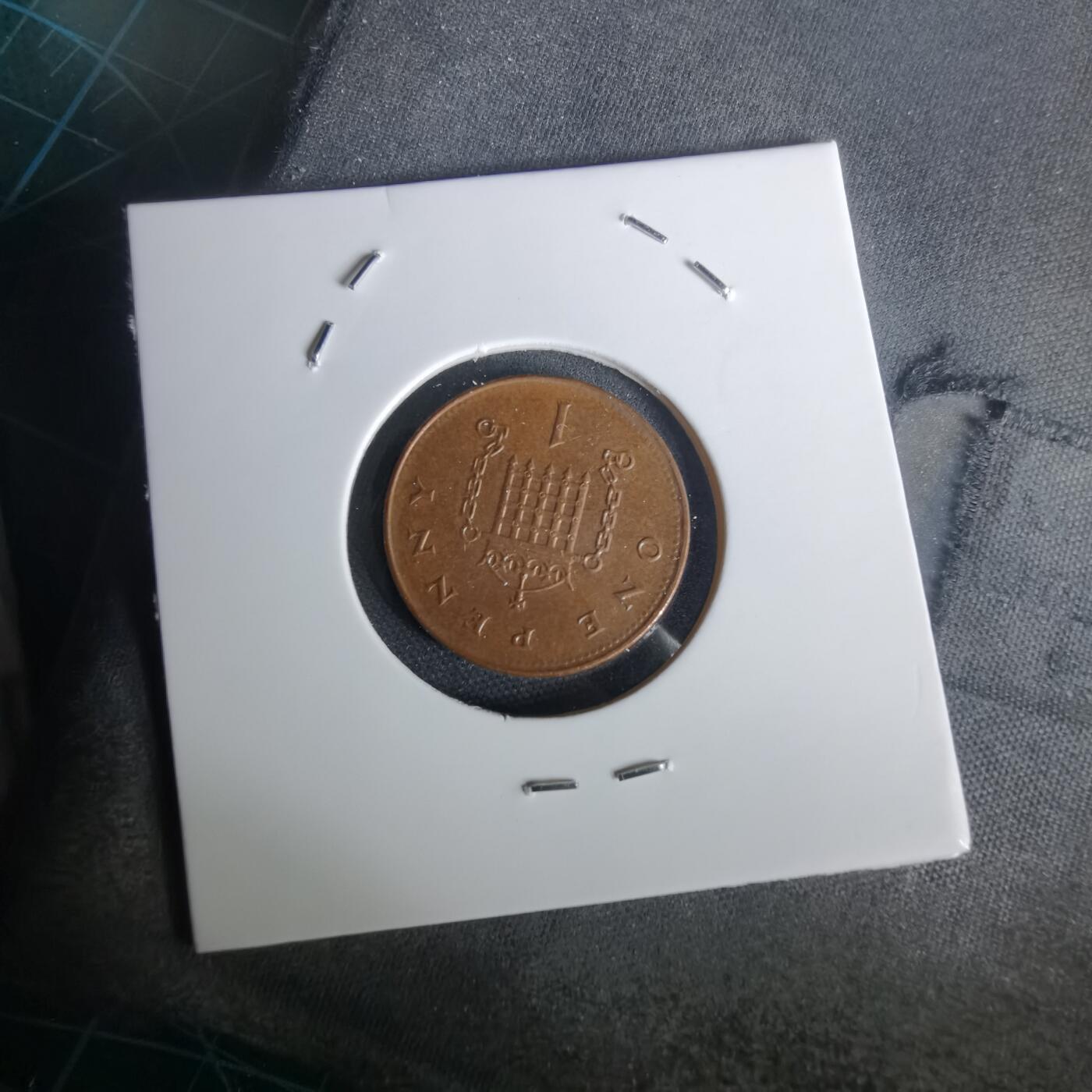 沼泽如烟--第1020场 英国1999年1便士