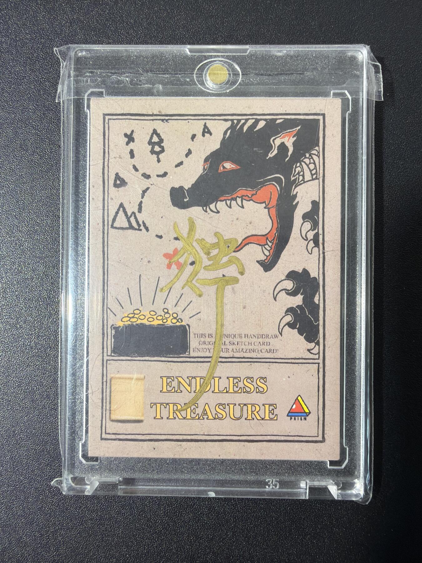 NO.27 好又多金牌大场，每周一站式配齐，方便凑单！（周6晚9点截拍，卖家送拍0抽成！） 【1/1手绘卡】独行正明老师手绘 雷震子 【金棍一挥山岳动，风雷双翅破苍穹】