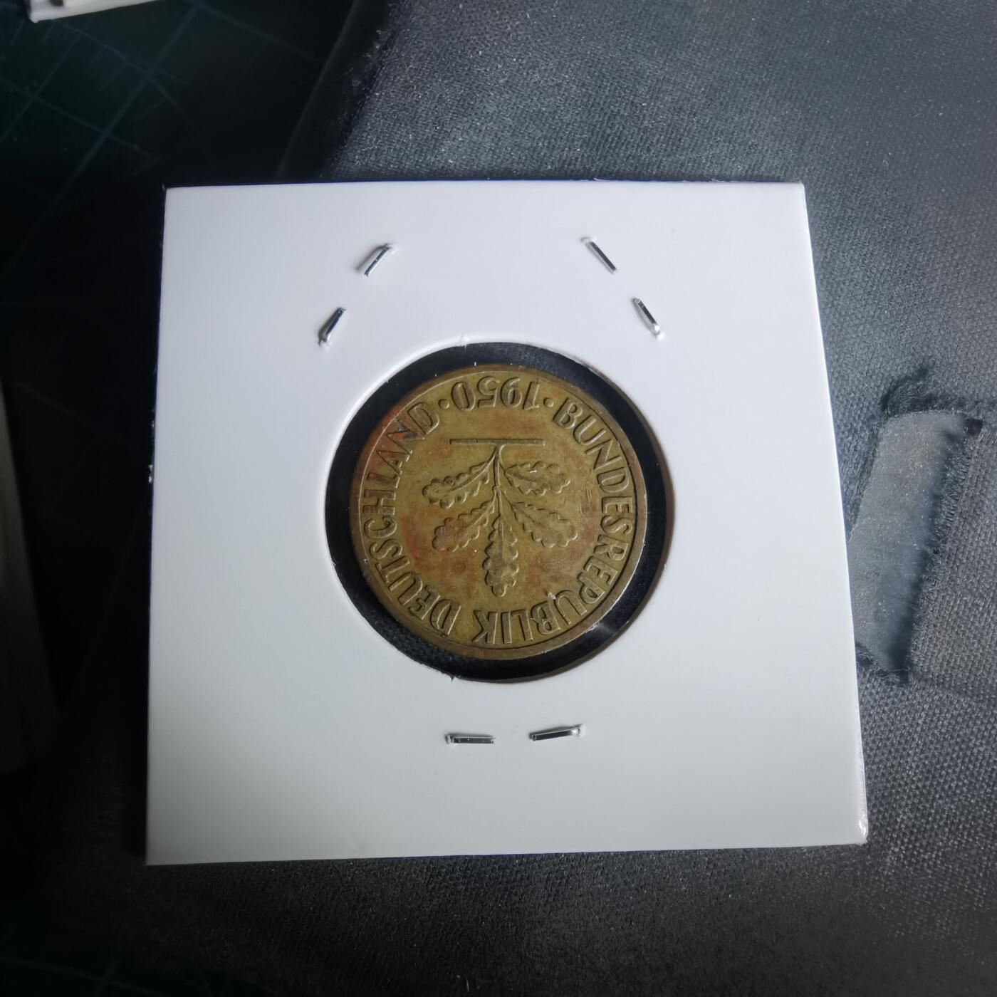 沼泽如烟--第1020场 德国1950年10芬尼