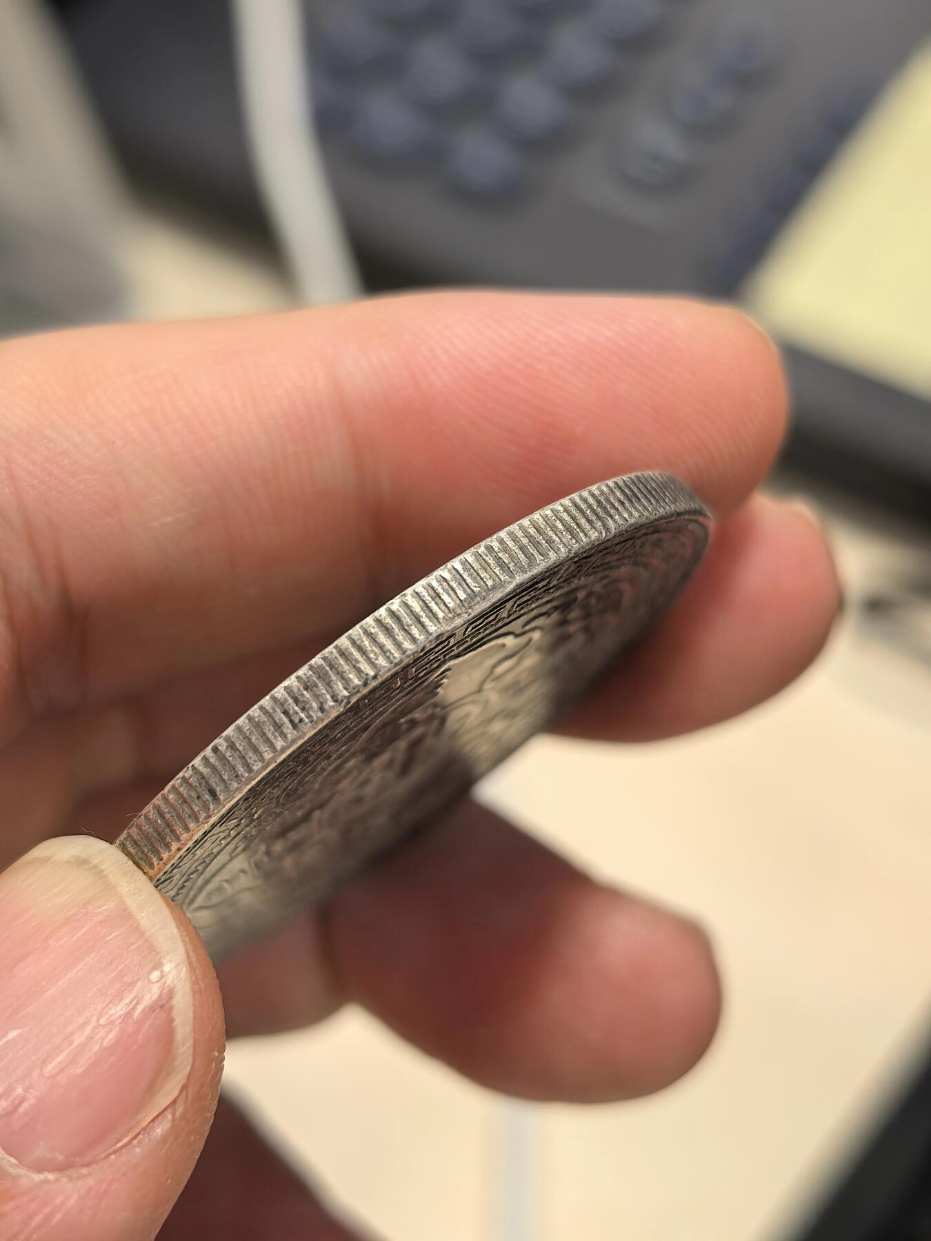 博洋堂世界钱币拍卖第164期（全场包邮） 英国贸易银1900年站洋 少见原味老包浆 酱彩味道十足