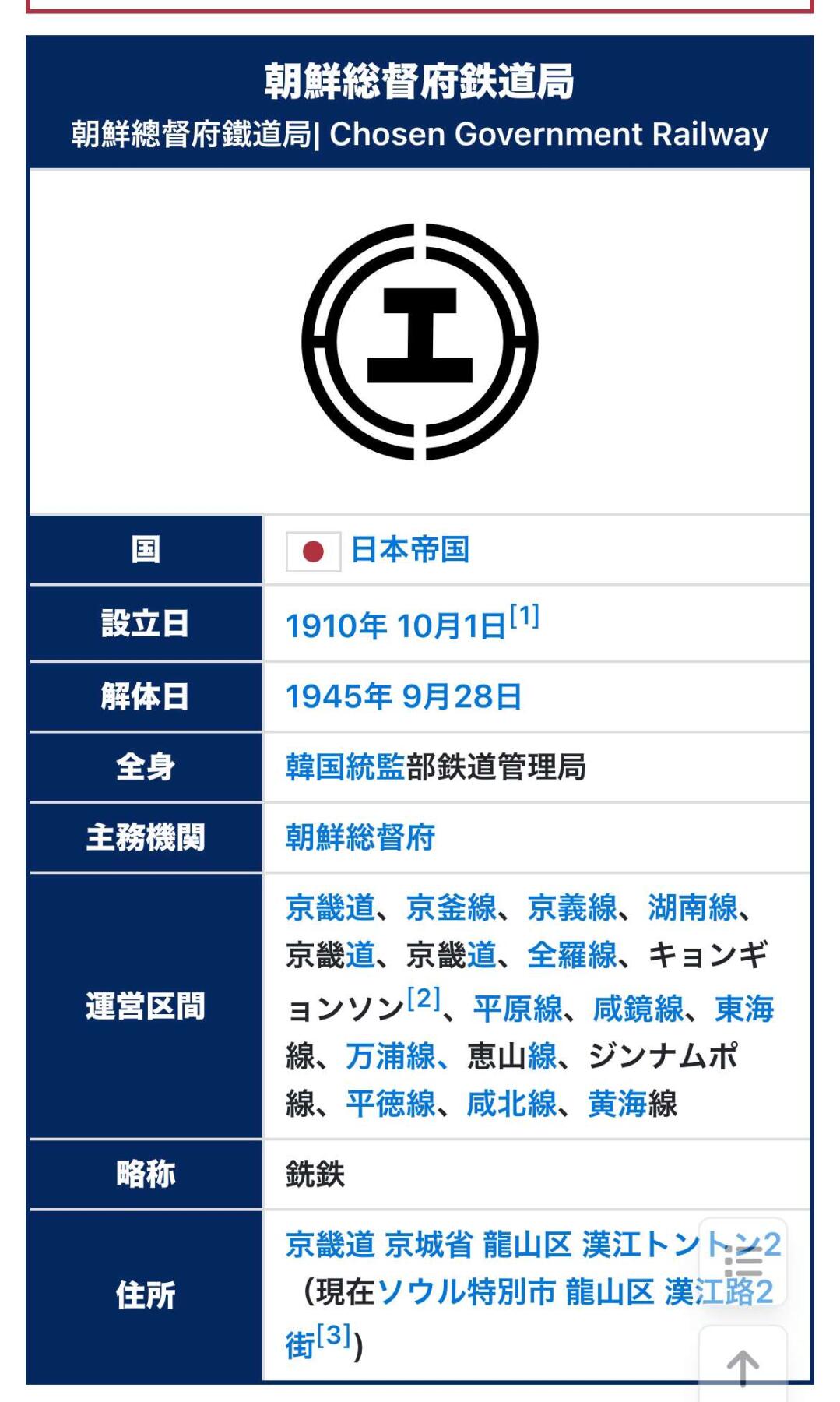 远东徽章小铺3月15日周日晚上9点结束 朝鲜总督府铁道局