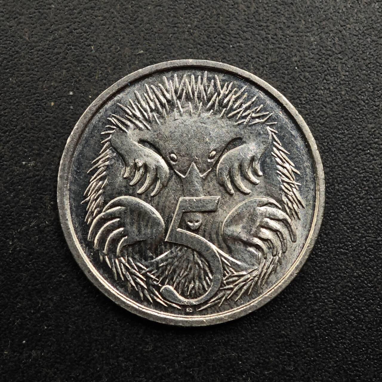 【淘币小摊】实时拍第八百八十拍   散币场    每周一统一发货 澳大利亚2024年查尔斯三世5分镍币