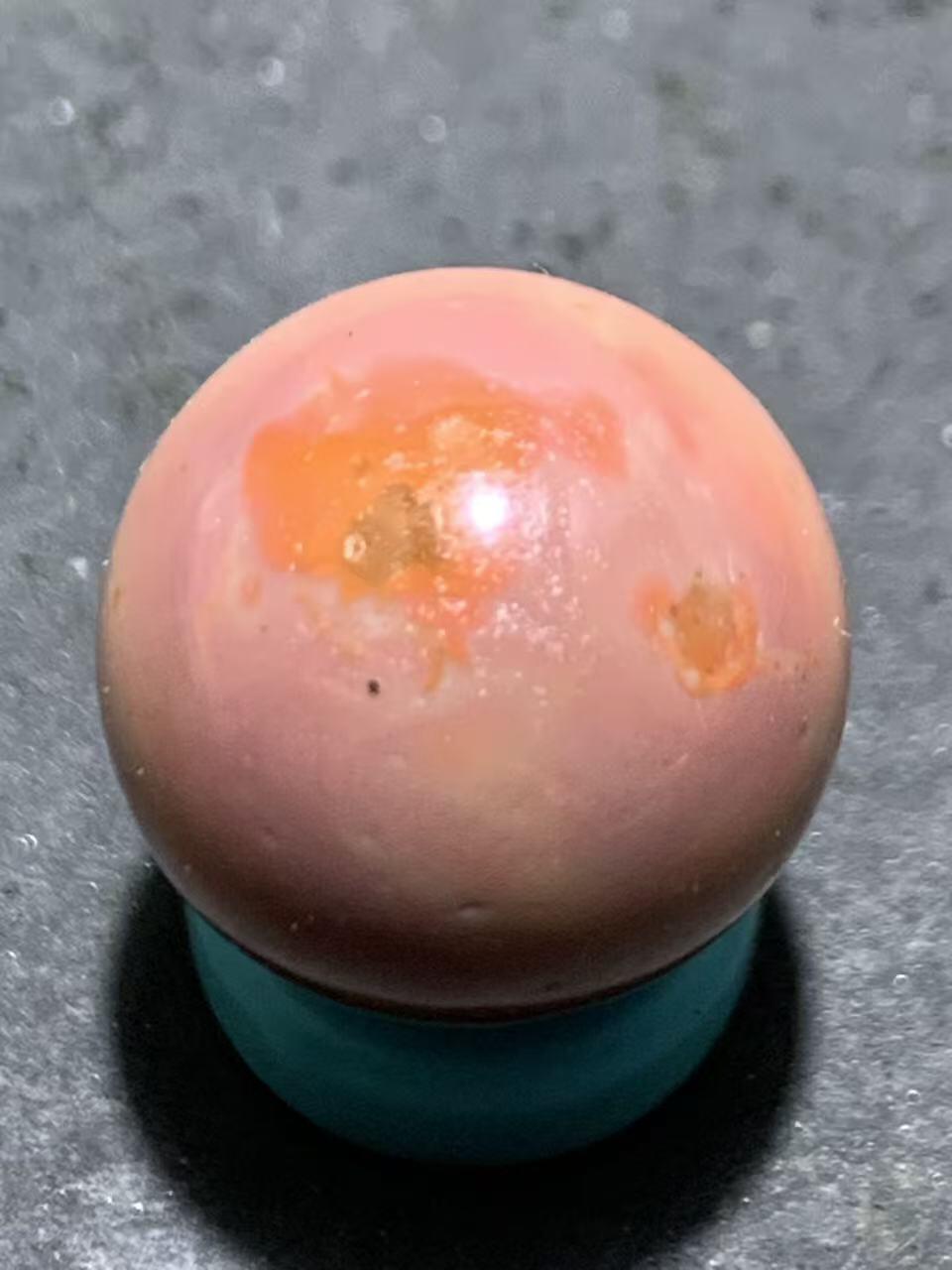 精美川料天眼纹南红玛瑙圆珠一颗！