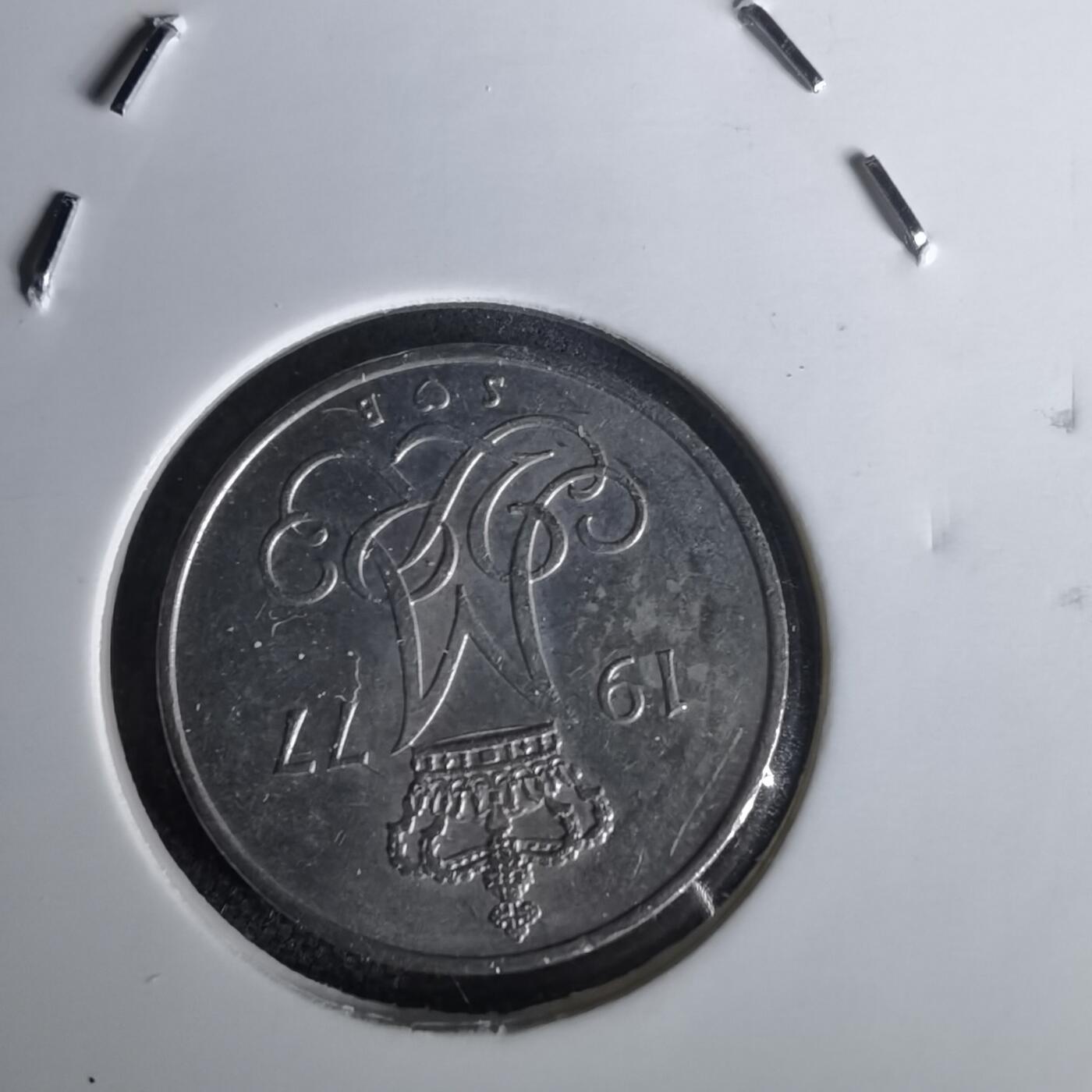 沼泽如烟--第1020场 丹麦1977年10欧尔