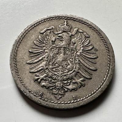 🌹外币初藏🌹🐯2026年第28场   每周二四六晚8️⃣点 接代拍 - 德意志帝国1874年5芬尼