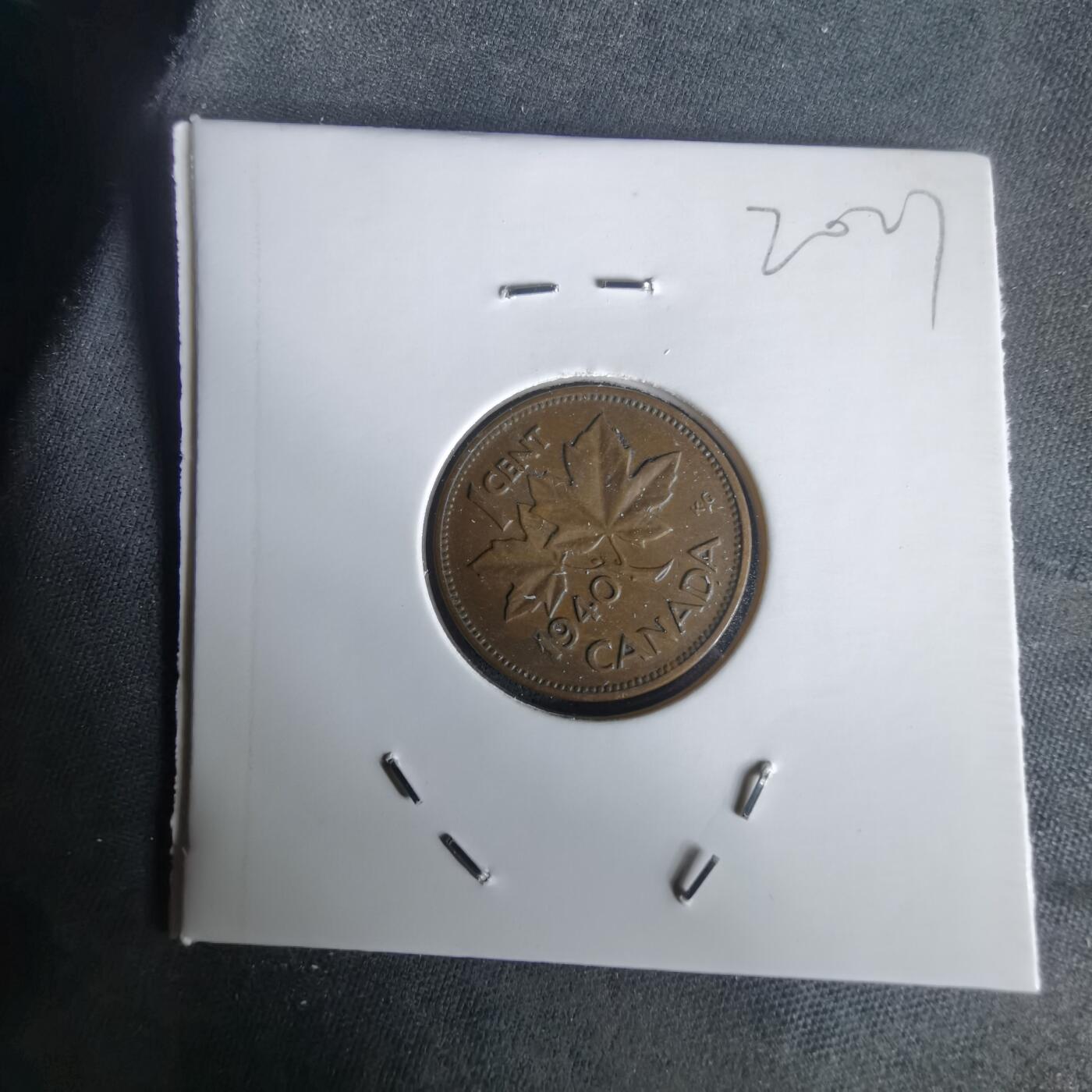 沼泽如烟--第1020场 加拿大1940年一分