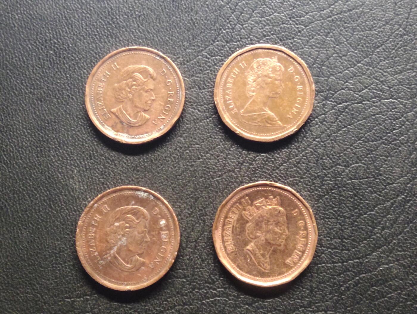 荟藏特别场次第七期——“社长的钢镚堆” 加拿大1分批量四个