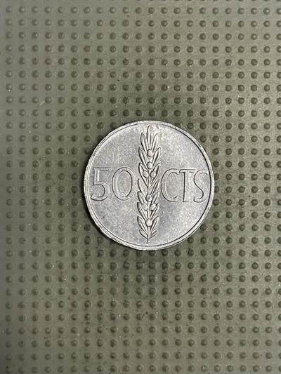 2026年第35场各国散币拍卖（总第185场） - 西班牙1966年50分