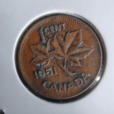 沼泽如烟--第1020场 - 加拿大1951年一分