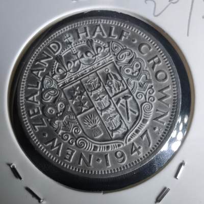 沼泽如烟--第1020场 - 新西兰1947年半克朗