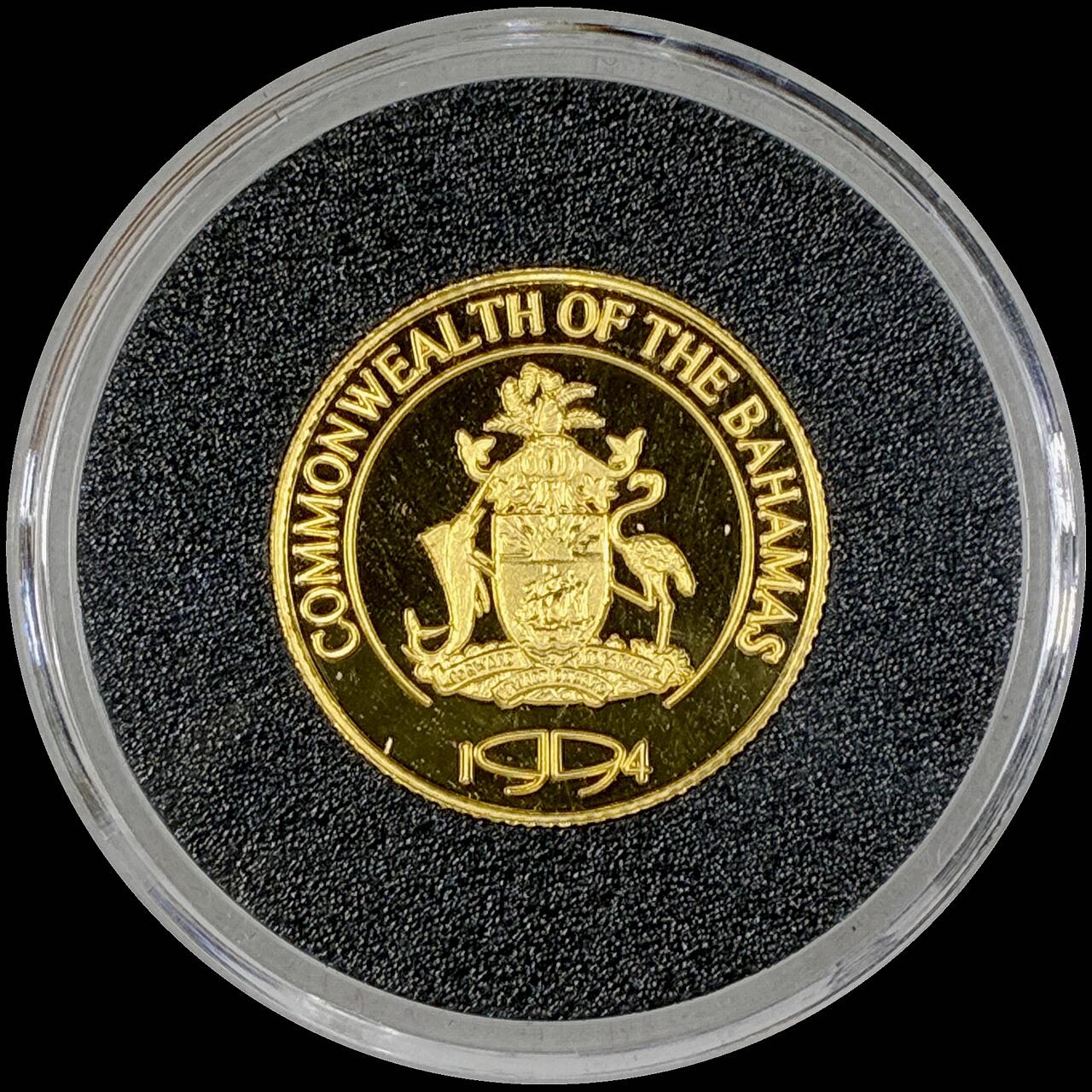 【雨安】【直播拍卖】【第0127期-裸币套币】2026-03-13 周五 19:30 (金价1140, 银价21.50) [裸币金币] Bahamas [金币] 巴哈马 5元 1994年 高尔夫 [3.11克, 0.999金]