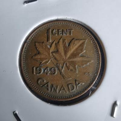 沼泽如烟--第1020场 - 加拿大1949年一分