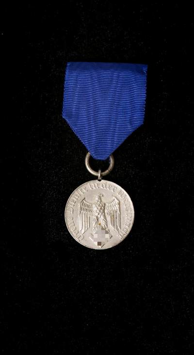 戎马世界章牌大赏第112期 德专场 - 德三国防军四年服役奖章